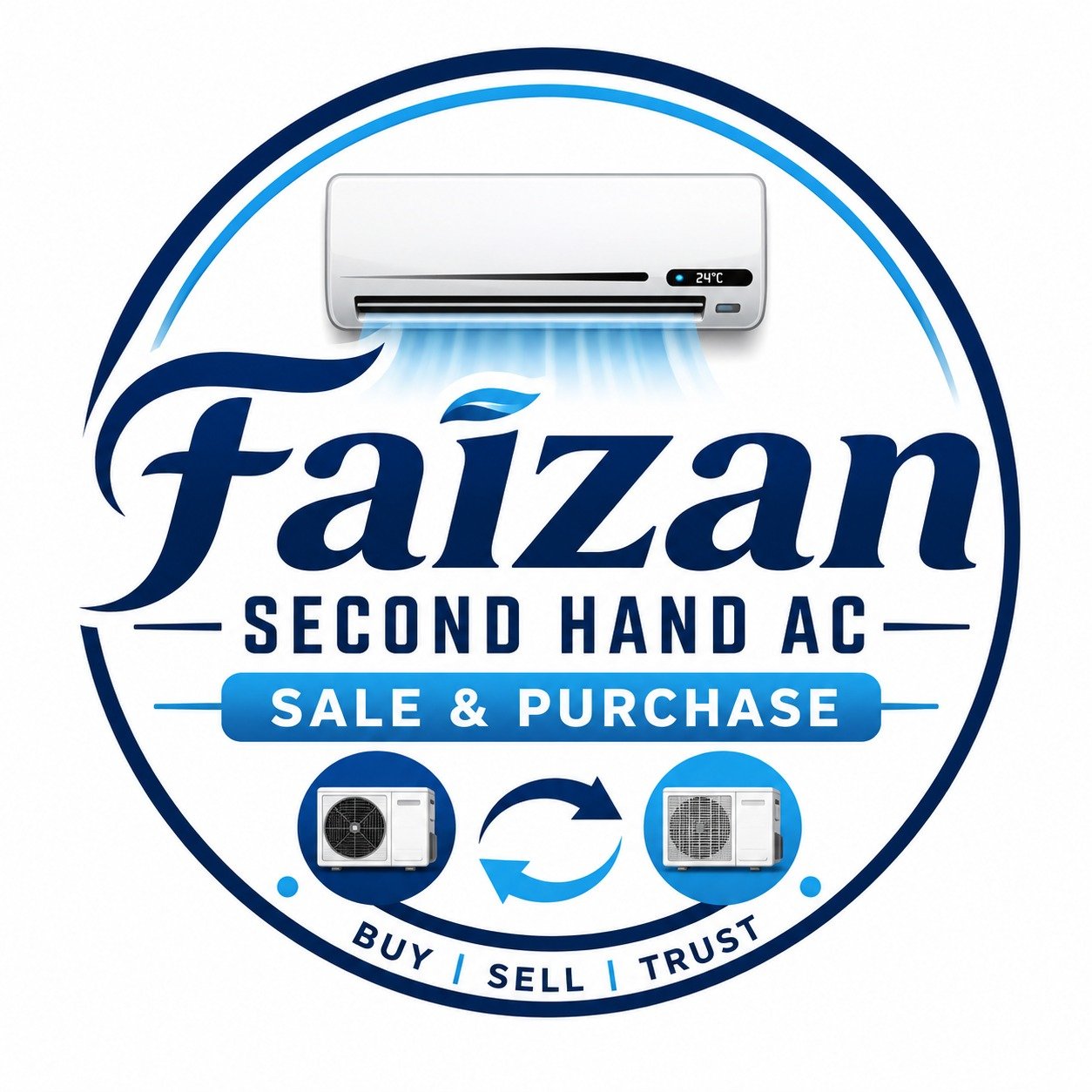 Faizan second hand ac sale & purchase